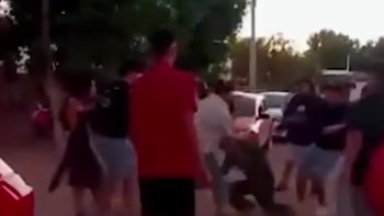 Otra pelea a la salida