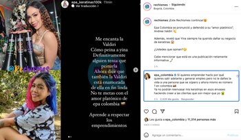 EPa Colombia defiende a Andrea Valdiri