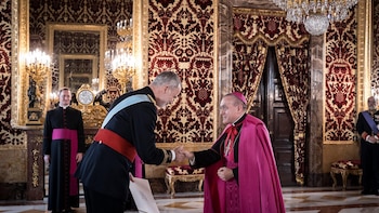 El Rey recibe el lunes