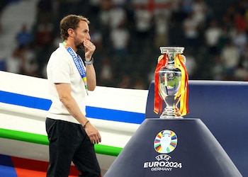 El técnico de 56 años explica que dejó de disfrutar los triunfos durante su ciclo internacional y apenas asistió a dos finales desde que abandonó el cargo de Inglaterra en 2024 - REUTERS/Kai Pfaffenbach/File Photo
