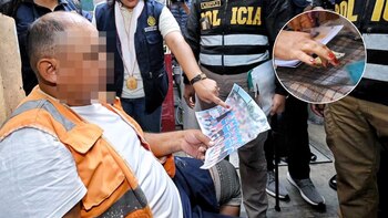 Durante el allanamiento en la