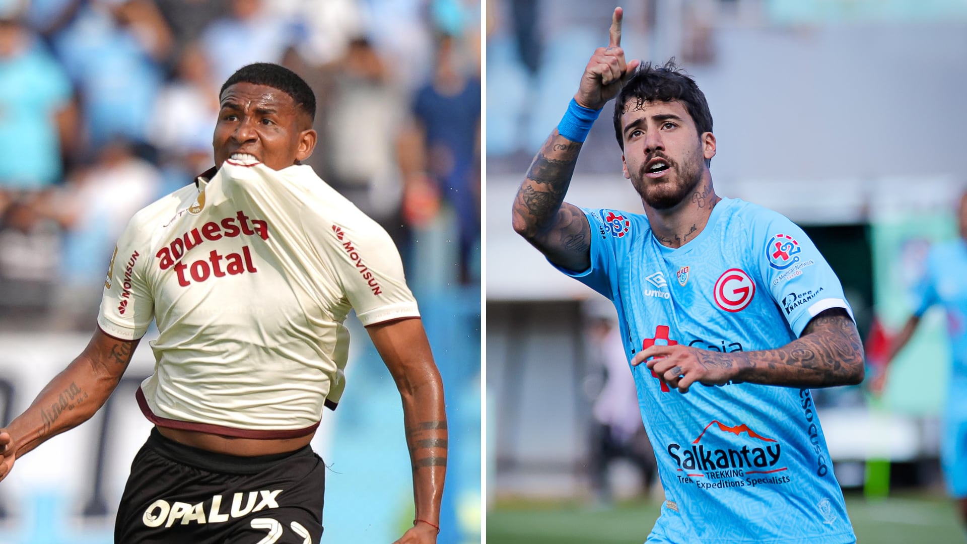 Universitario recibe a Deportivo Garcilaso en el Estadio Monumental.