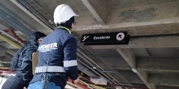 Ingenieros especializados realizan valoraciones para determinar si las grietas o fisuras representan algún riesgo para los habitantes -crédito @Idiger/X