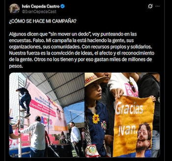 Iván Cepeda afirmó que la