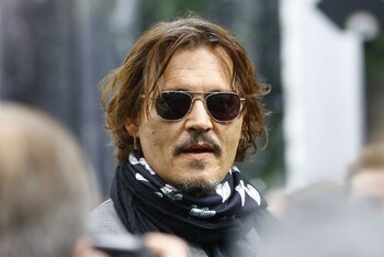 El actor Johnny Depp habla