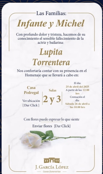 (IG: @lupita_infante_torrentera)