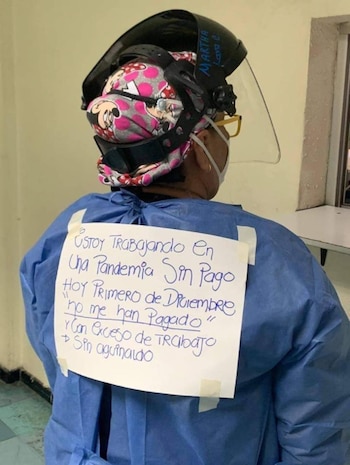 Además señalan exceso de trabajo