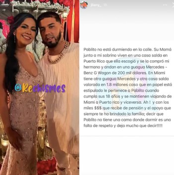 Jliany, hermana de Anuel AA,