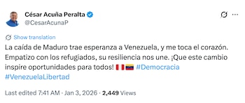 César Acuña, líder de APP,