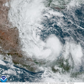 La tormenta tropical Alberto provocará