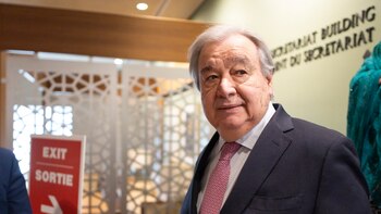 Guterres: "El mundo no puede