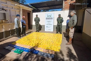 Los 302 kilos de cocaína