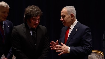Milei se reunió con Netanyahu en Naciones Unidas y ratificó su apoyo incondicional al primer ministro de Israel