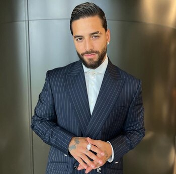 Maluma antes de su presentación