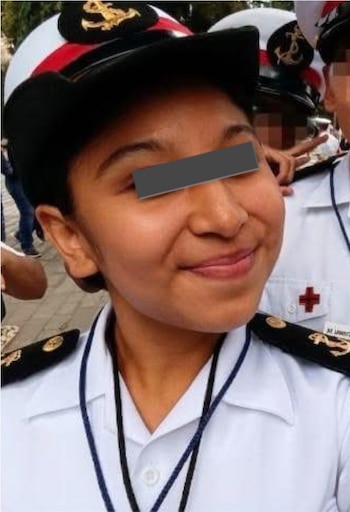Danna Yanina "N", una de las detenidas por el feminicidio de Dafne Zapata Quintos en la academia militarizada. (Redes sociales)
