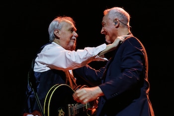 Serù Girán: a los 74 años de Lebón y los 66 de Pedro Aznar, ambos mostraron su vigencia (Foto: Guido Adler)