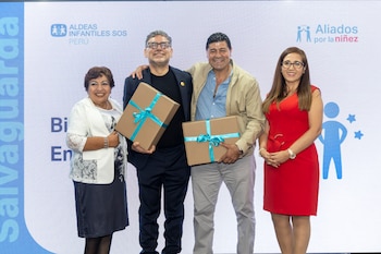 Aldeas Infantiles SOS Perú distingue a Infobae en la ceremonia “Aliados por la Niñez”