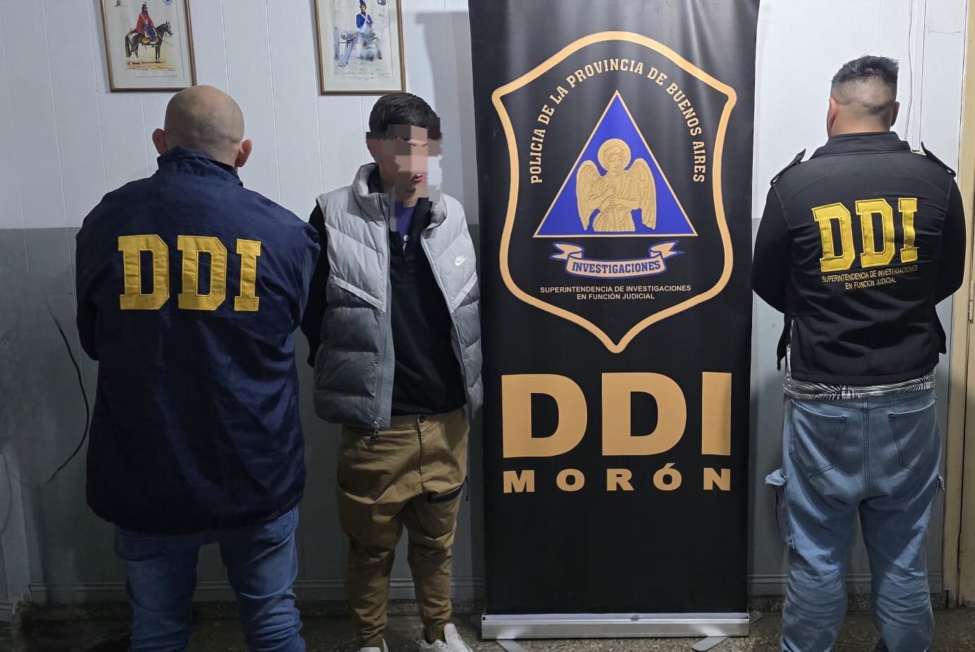 El detenido tiene 18 años