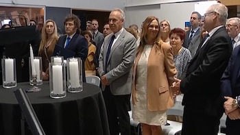 Milei y Mindlin en el