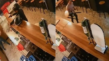 Los ladrones solo lograron llevarse