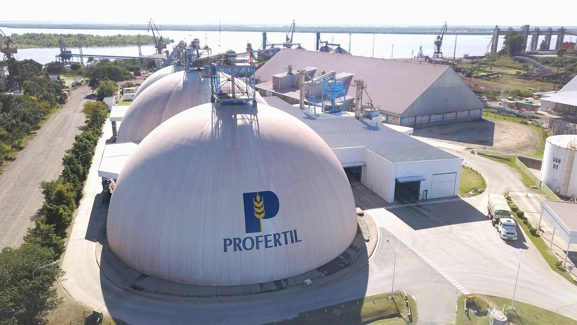 Planta industrial de Profertil en Bahía Blanca, eje de la producción nacional de fertilizantes (Prensa Profertil)