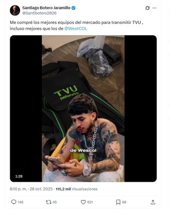 Botero Jaramillo mostró su última