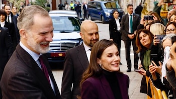 La Reina Letizia enamora con