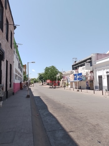 Calles vacías en Culiacán tras enfrentamientos