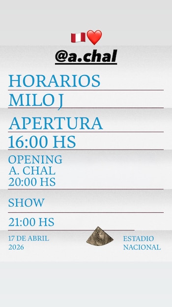 As portas do Estádio Nacional abrem às 16h00, com o grande espetáculo de Milo J às 21h00.