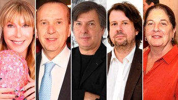 Los jurados Amalia Amoedo, Sergio