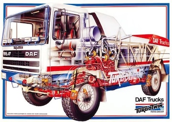 El DAF Turbo Twin al