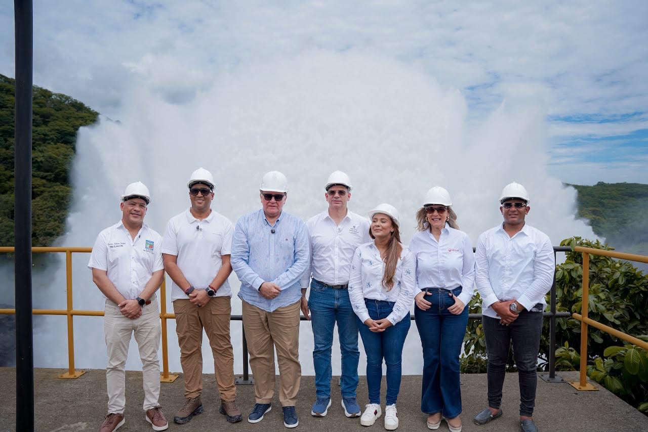 La Agencia de Desarrollo Rural, adscrita al Ministerio de Agricultura, informó que quedó habilitada la conexión entre el embalse El Cercado y la planta de tratamiento Corral de Piedra - crédito Ministerio de Agricultura