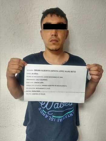 Cuando fue arrestado en enero