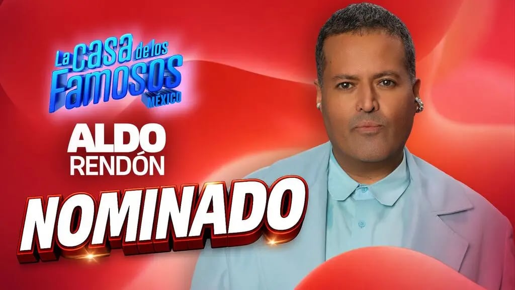 Aldo Rendón es el primer nominado de La Casa de Los Famosos México 2026. (LCDLFM/Televisa)