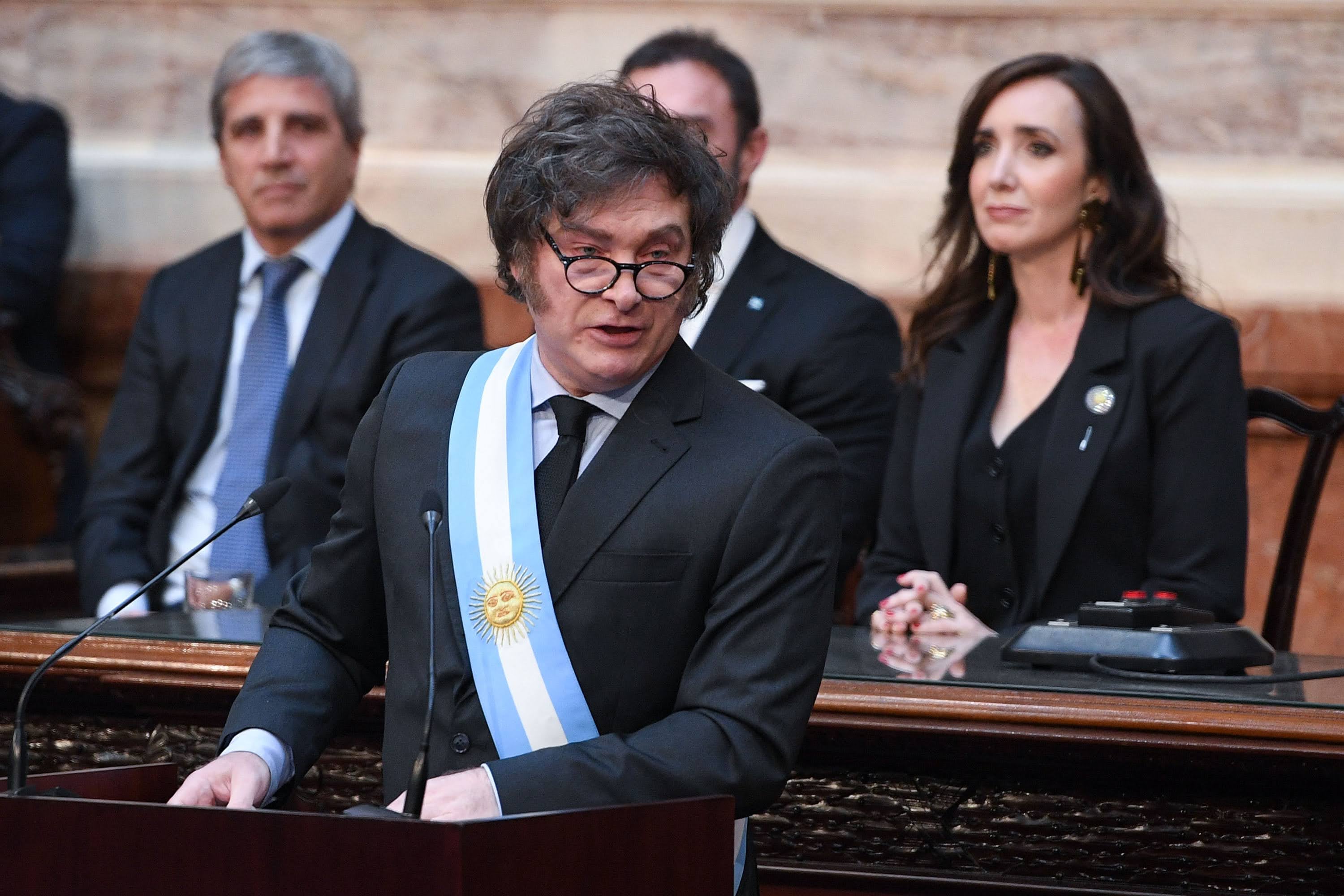 Presentacion del presupuesto Nacional en el Congreso de la Nacion, el 15 de Septiembre del 2024, en Buenos Aires; Argentina. (Fotos: Charly Diaz Azcue / Comunicación Senado)