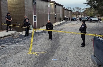 La policía acordona el sitio