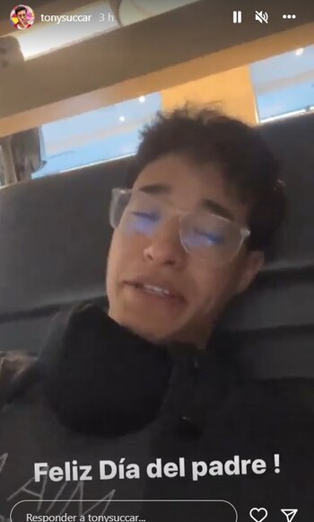 Tony Succar saludó a través