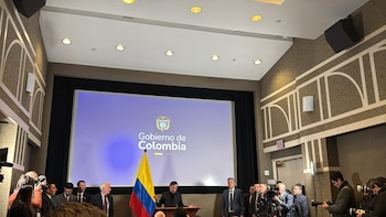 El presidente Gustavo Petro aseguró que abordaron el tema de Venezuela con el presidente Trump - crédito Roman Lejtman/Infobae