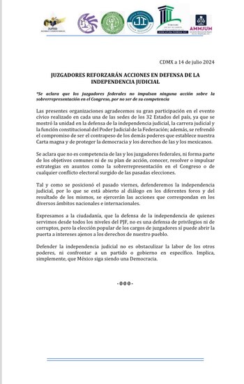 Organizaciones gremiales del Poder Judicial