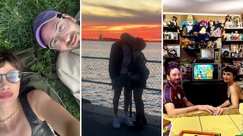 Celeste Cid compartió el álbum de su viaje a Nueva York con Santiago Korovsky: rascacielos, teatro y moda callejera