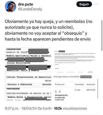El usuario de X no
