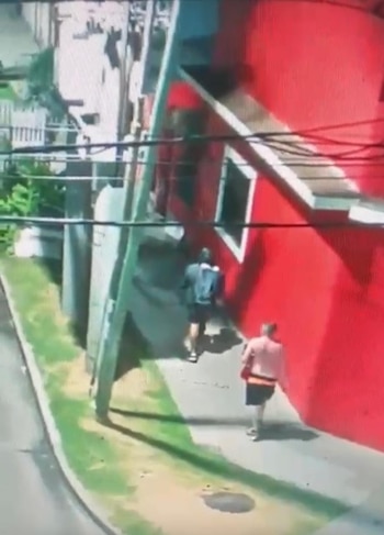 Los sospechosos fueron captados por