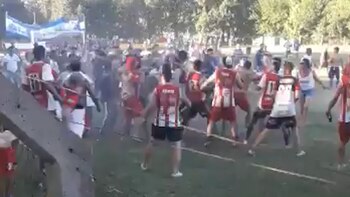 Los jugadores se enfrentaron a