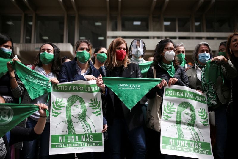 Respecto de la despenalización del aborto hasta la semana 24, Lorduy sostuvo que la decisión de la Corte Constitucional está protegida por la cosa juzgada constitucional - crédito Luisa González/REUTERS