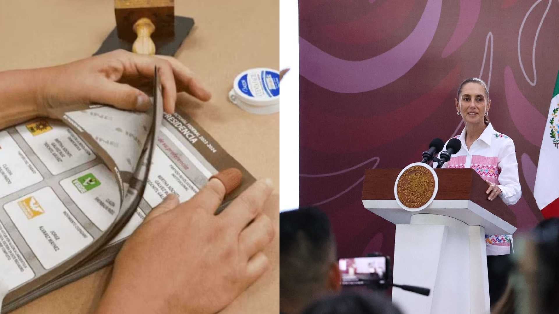 El INE tuvo que salir a aclarar que será de las boletas