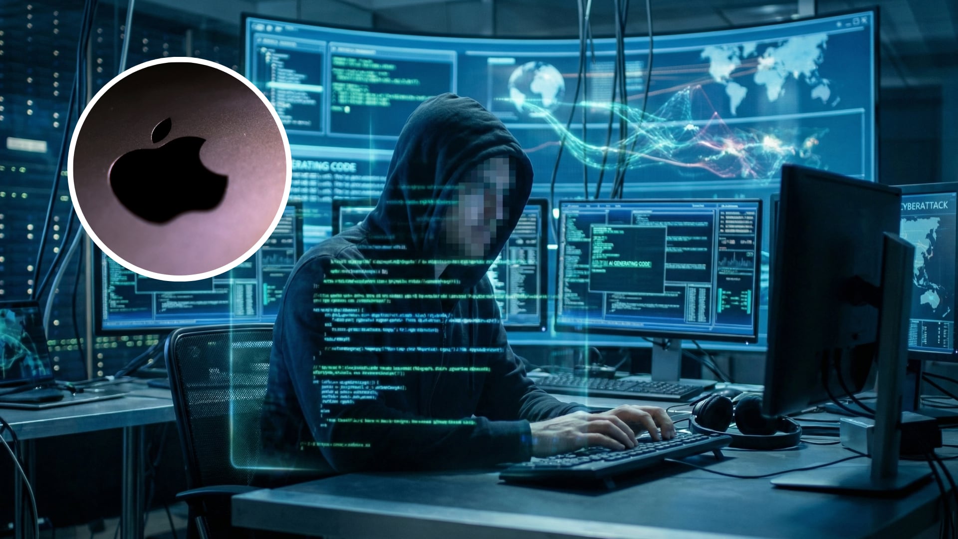 La fábrica de Foxconn en Mount Pleasant, Wisconsin, fue sacudida por un ataque de ransomware. (Composición Infobae: Imagen Ilustrativa / REUTERS/Dado Ruvic)