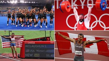 Las Leonas - Lasha Talakhadze - Sydney McLaughlin - Andre de Grasse