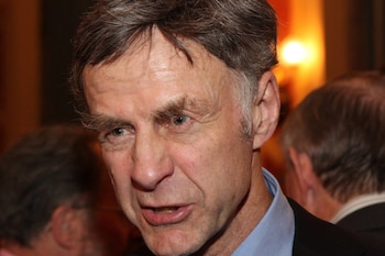 El explorador británico Sir Ranulph Fiennes