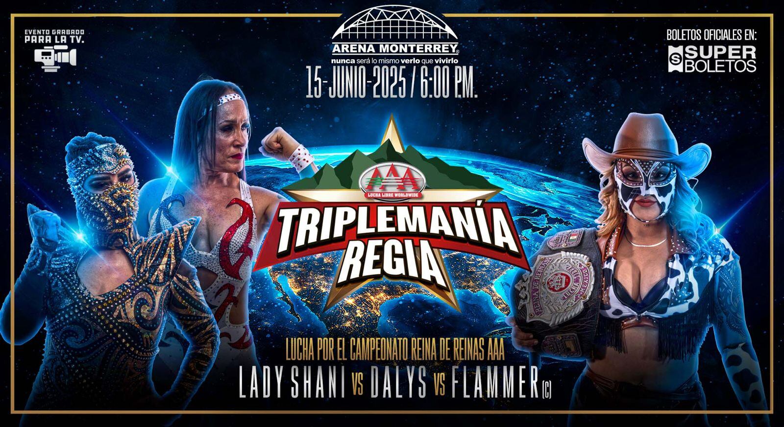 (Cortesía Lucha Libre World Wide AAA)
