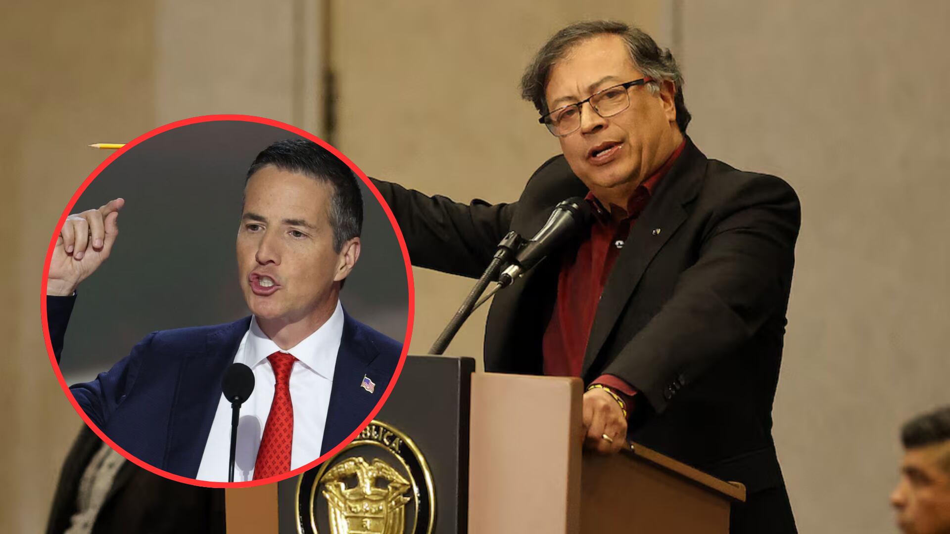 Gustavo Petro reaccionó a la ‘Doctrina Trump’, que tendría como plan encarcelarlo y apuntó a Bernie Moreno: “Quieren reescribir la historia”